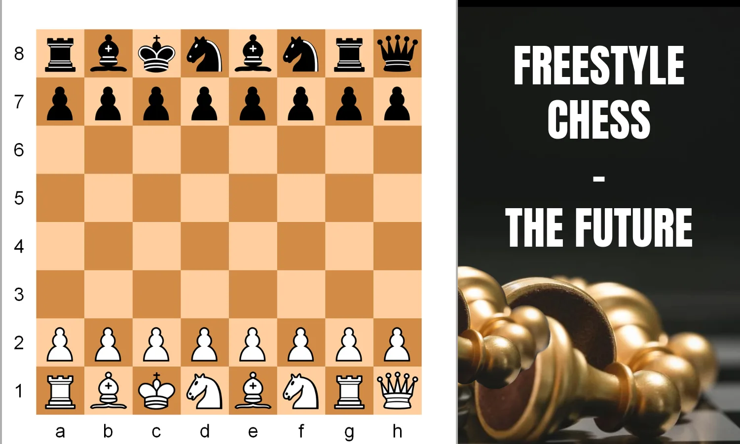 Freestyle chess board